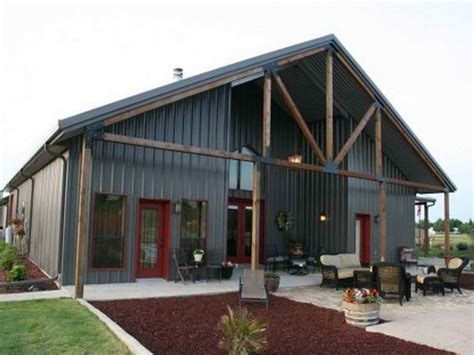 average cost of metal building house|residential metal buildings prices installed.